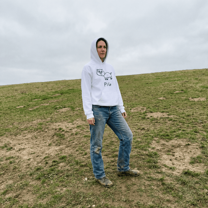 Pig - Hoodie - LoFi Animal Shirts