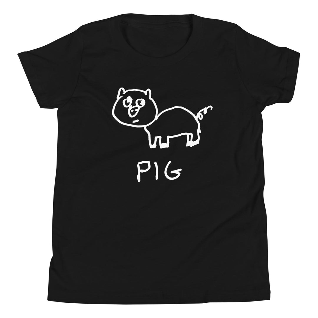 Pig - Kids Tee - LoFi Animal Shirts