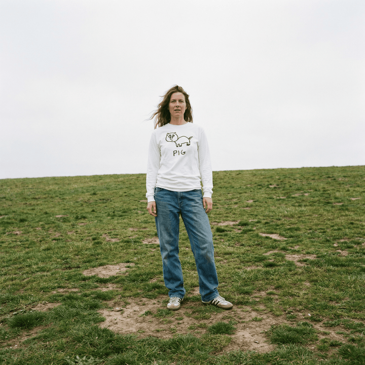 Pig - Long Sleeve Tee - LoFi Animal Shirts