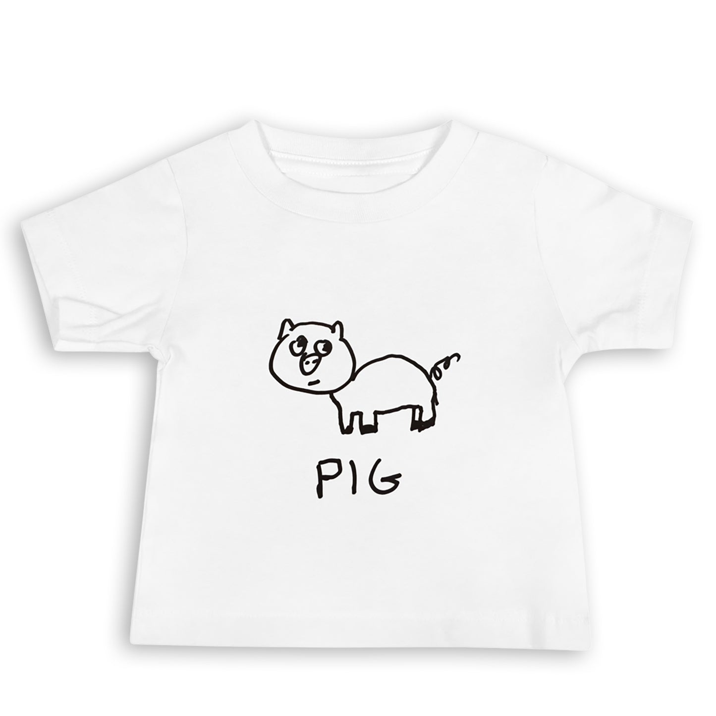 ピッグ幼児用Tシャツ