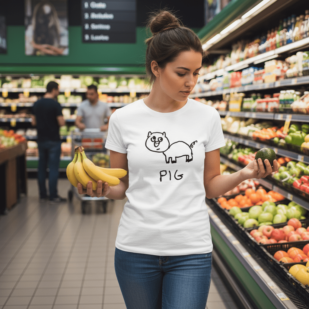 Pig - Women's Fitted Tee