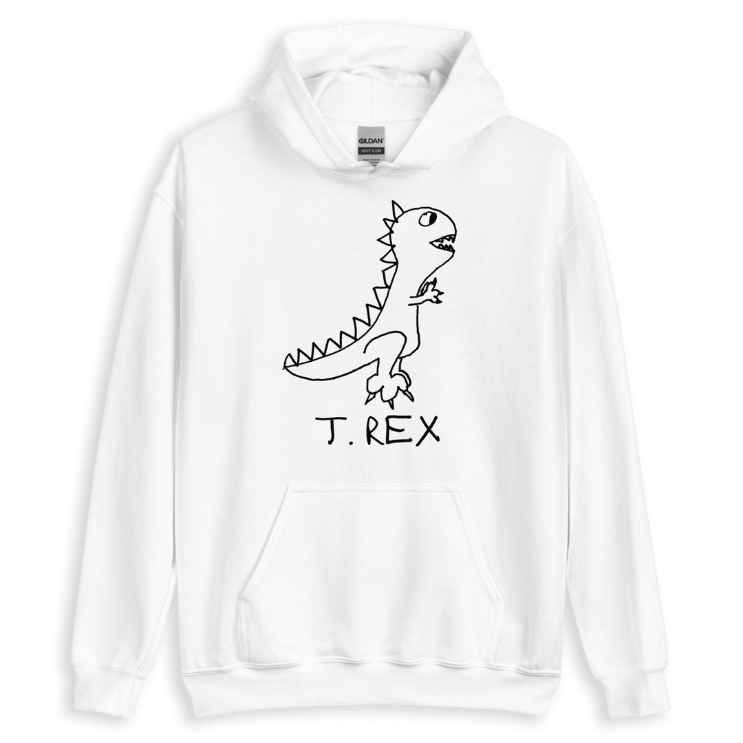 T Rex - Hoodie - LoFi Animal Shirts