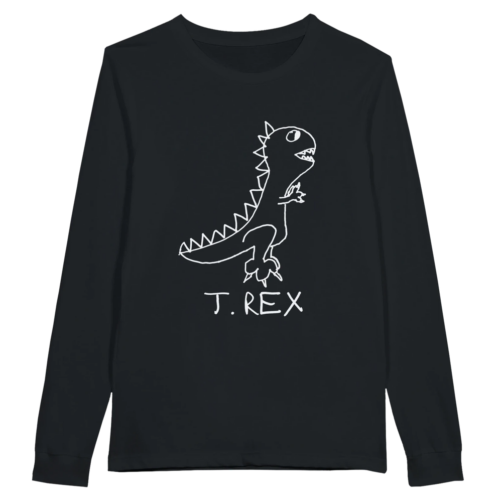 T Rex - Long Sleeve Tee - LoFi Animal Shirts