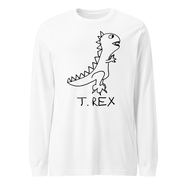 T Rex - Long Sleeve Tee - LoFi Animal Shirts