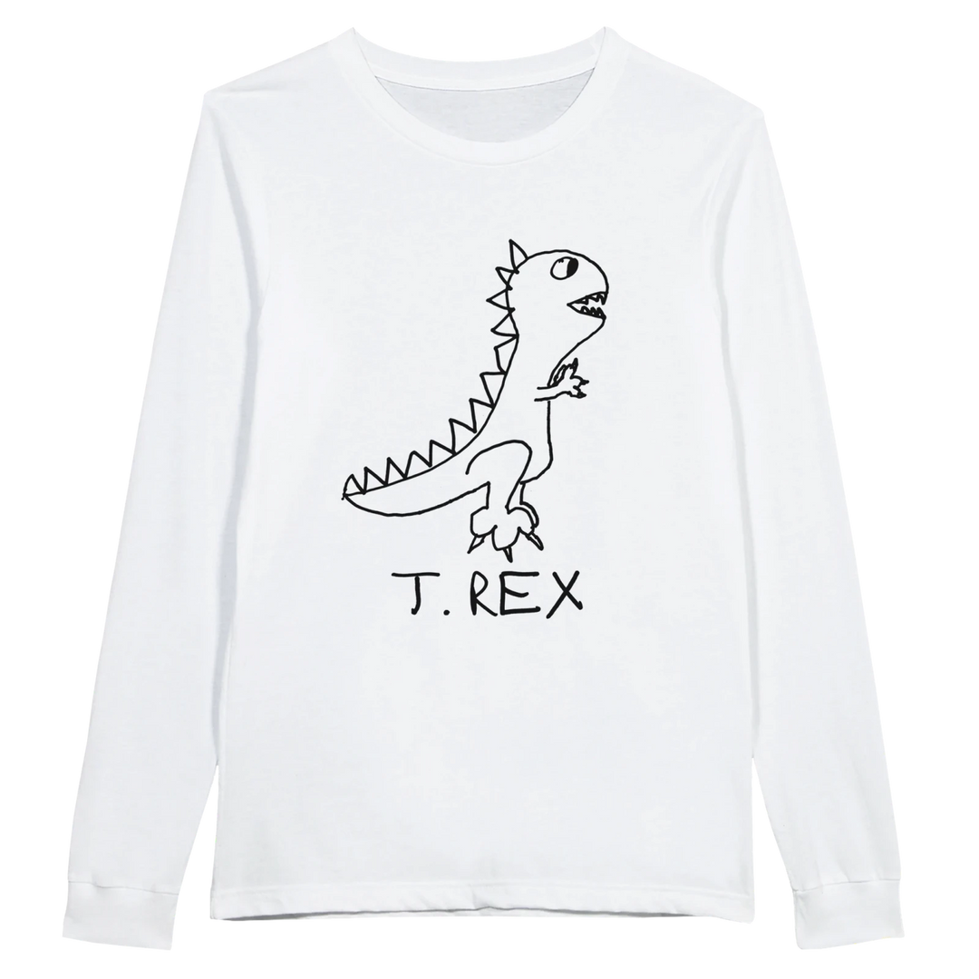 T Rex - Long Sleeve Tee - LoFi Animal Shirts