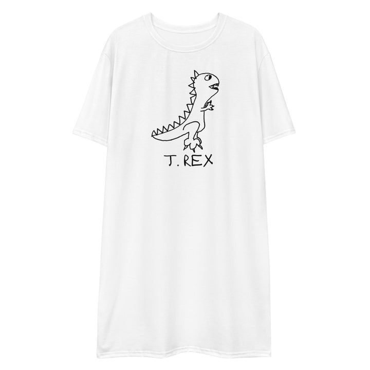 T. Rex - T-shirt dress - LoFi Animal Shirts