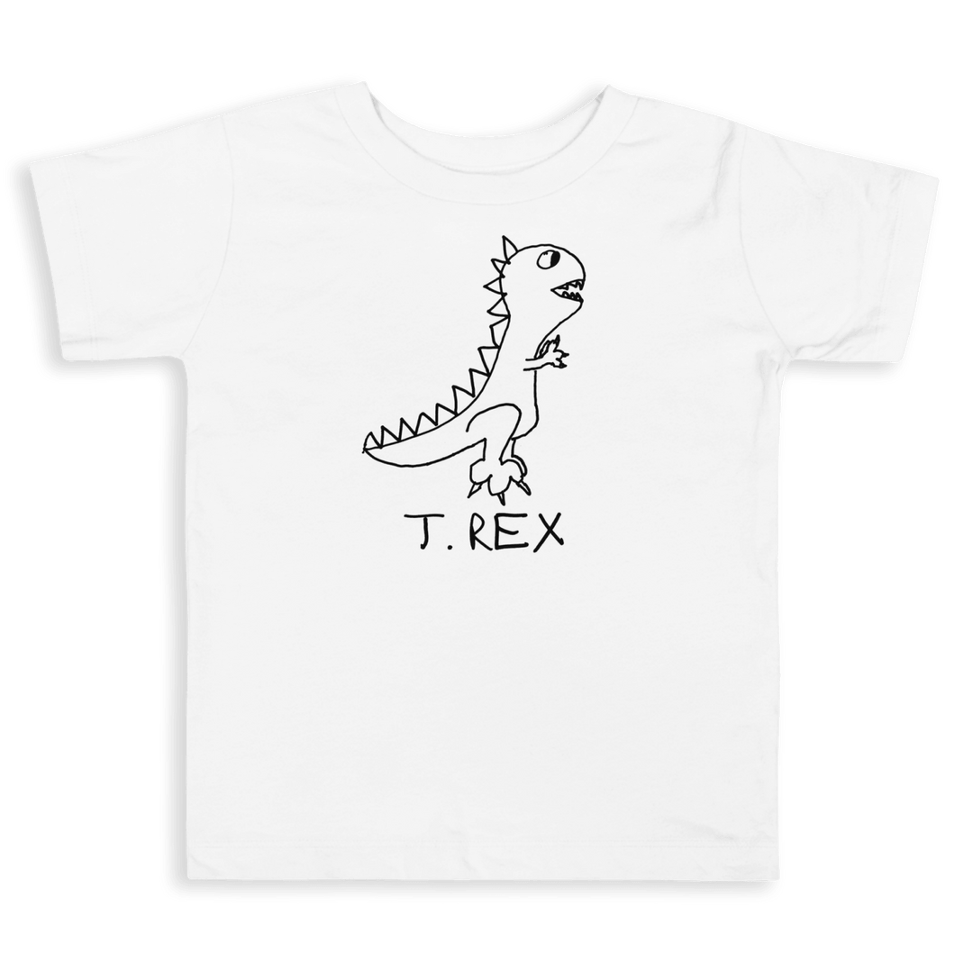 T. Rex - Toddler Tee - LoFi Animal Shirts