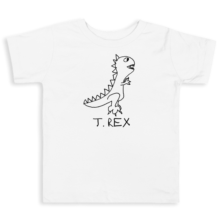 T. Rex - Toddler Tee - LoFi Animal Shirts