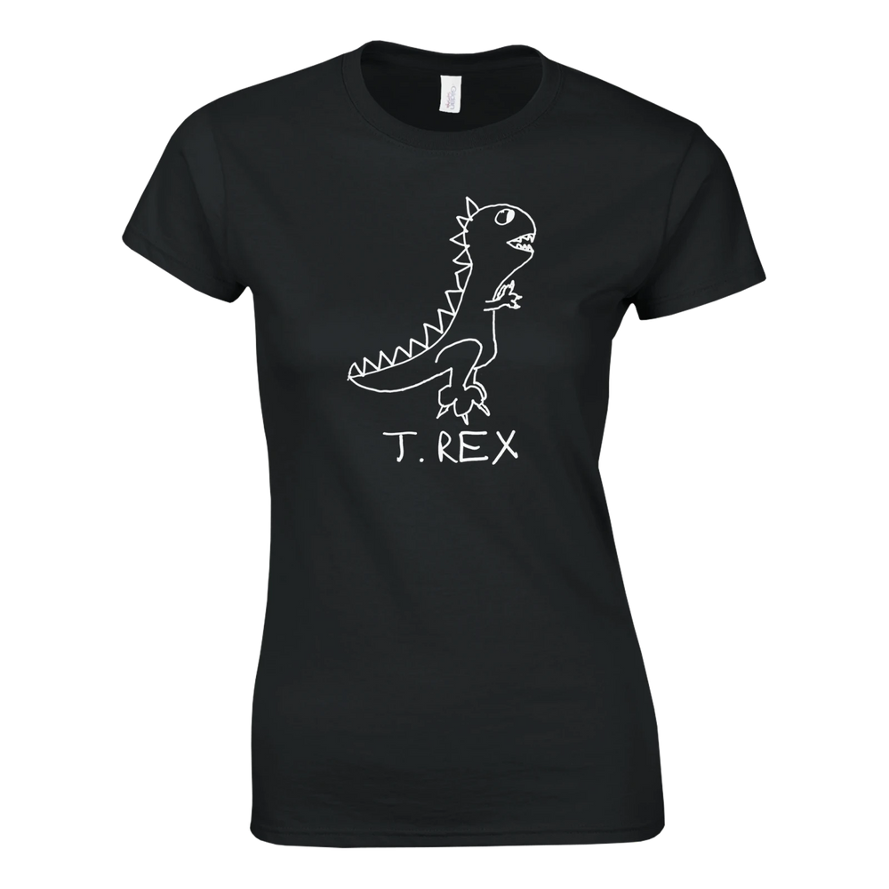 T Rex - Women’s Fitted Tee - LoFi Animal Shirts