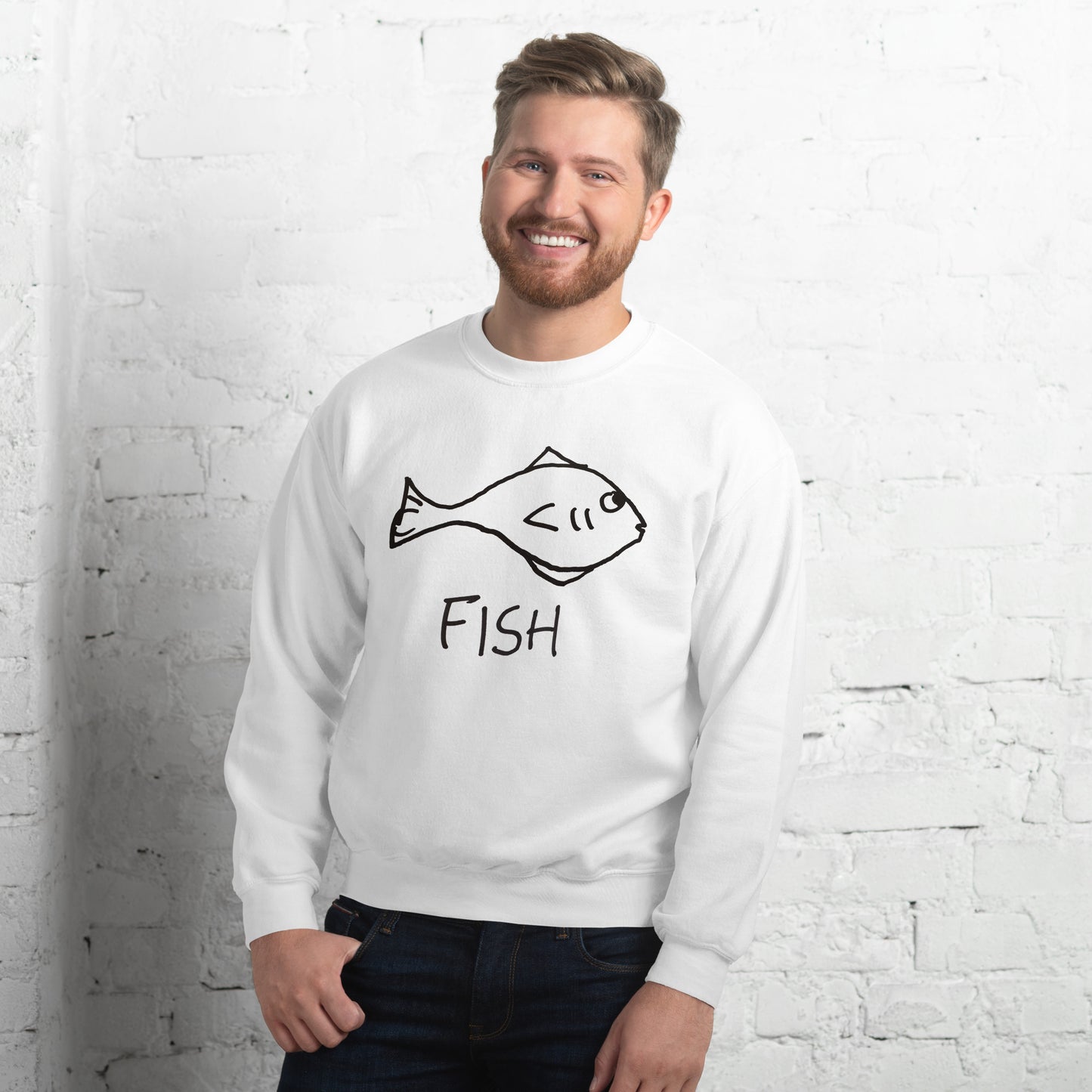 Fish - Crewneck Sweatshirt