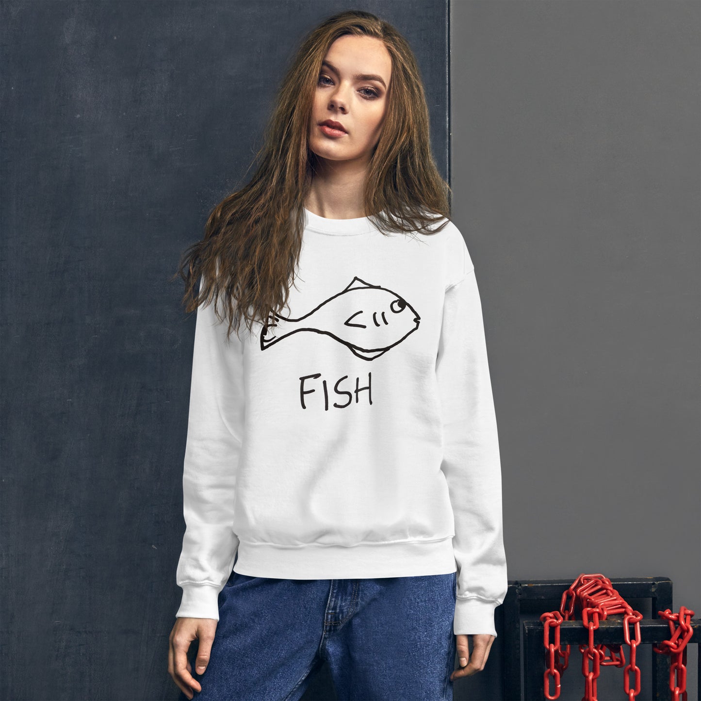 Fish - Crewneck Sweatshirt
