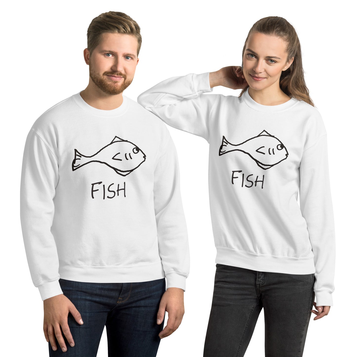 Fish - Crewneck Sweatshirt