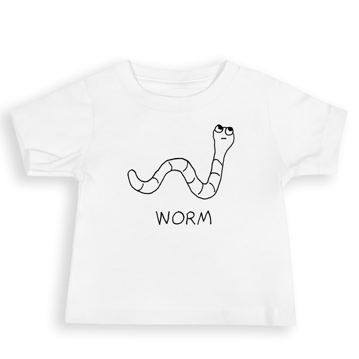 Worm - Baby Tee - LoFi Animal Shirts