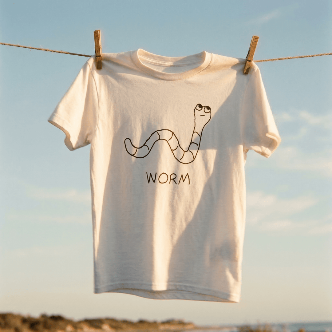 Worm - Classic Tee - LoFi Animal Shirts