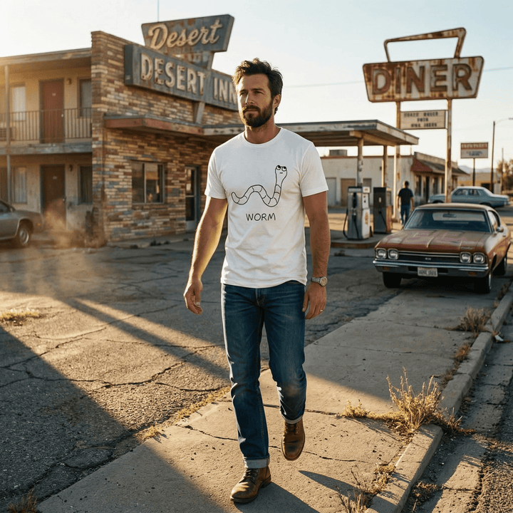 Worm - Classic Tee - LoFi Animal Shirts