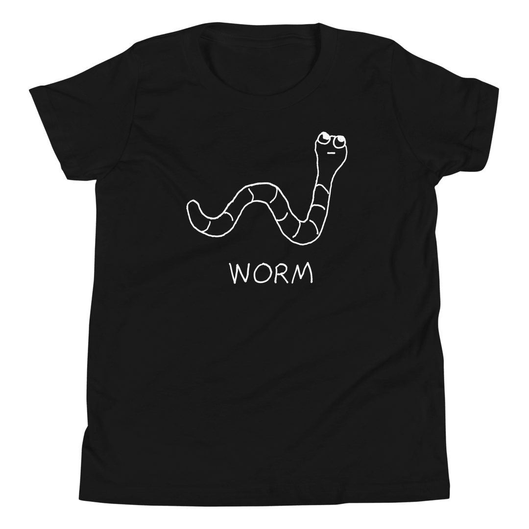 Worm - Kids Tee - LoFi Animal Shirts