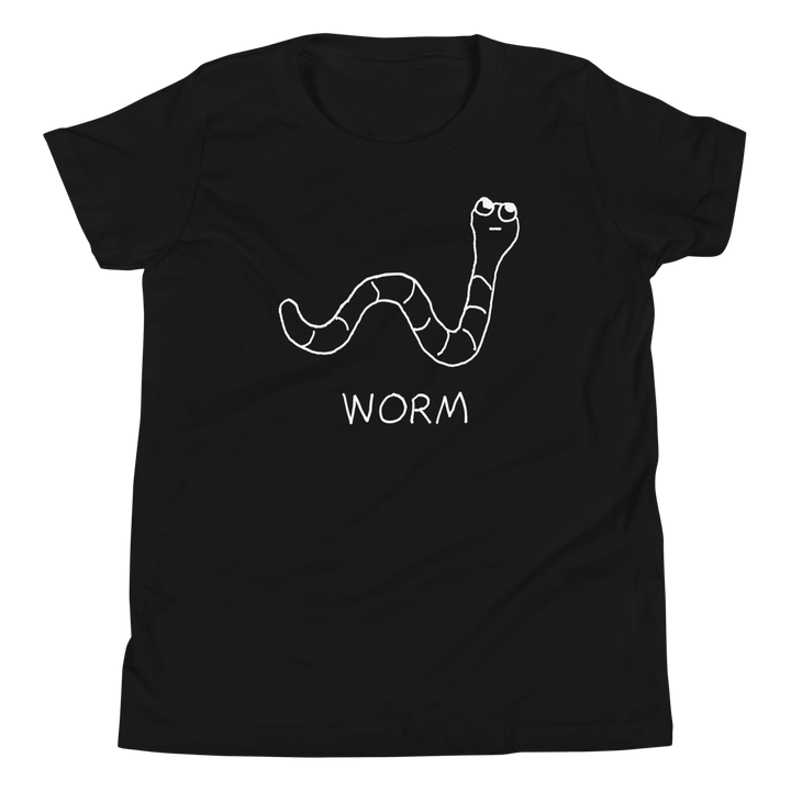 Worm - Kids Tee - LoFi Animal Shirts