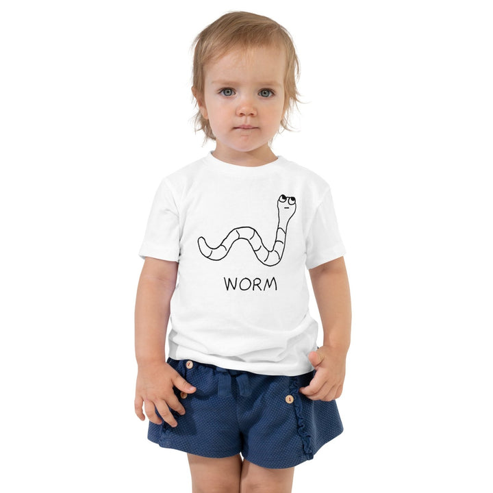 Worm - Toddler Tee - LoFi Animal Shirts