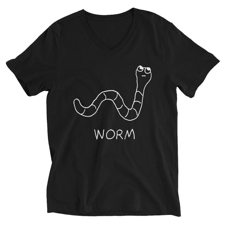 Worm - V - Neck T-Shirt - LoFi Animal Shirts