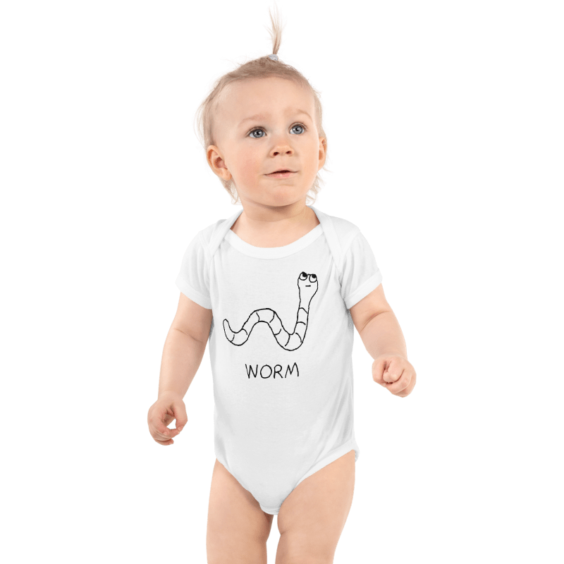 Worm - Baby Onesie